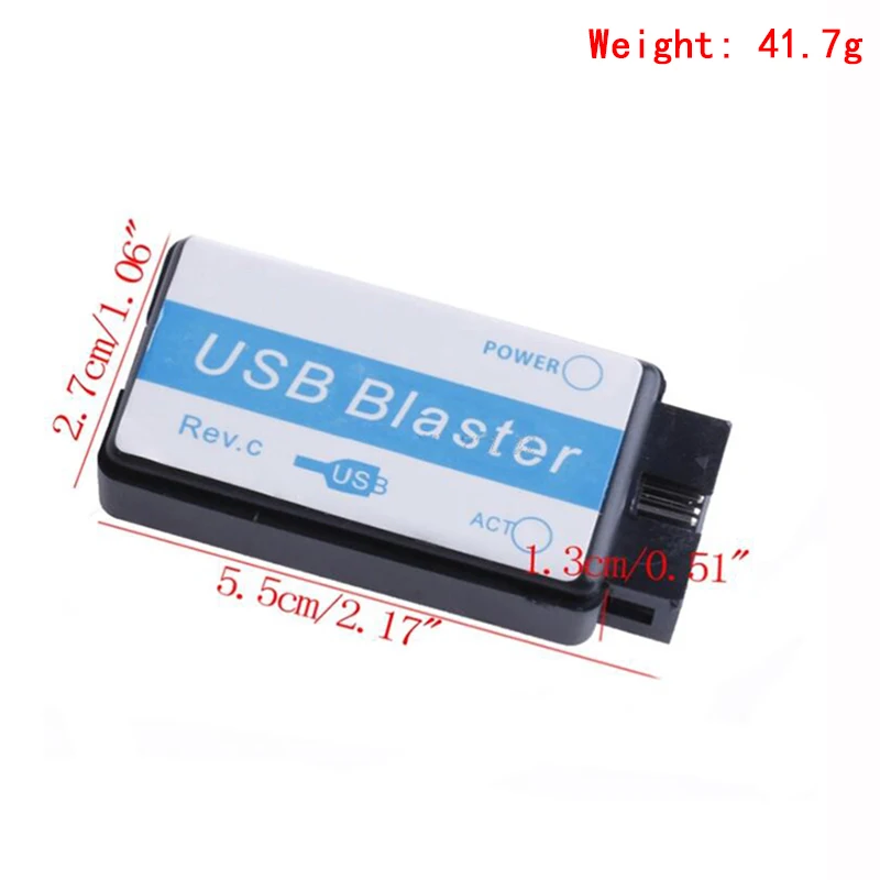 USB Blaster Mini USB Cable 10-Pin JTAG Connection Cable for CPLD FPGA NIOS JTAG Programmer Support All For ATLERA Device