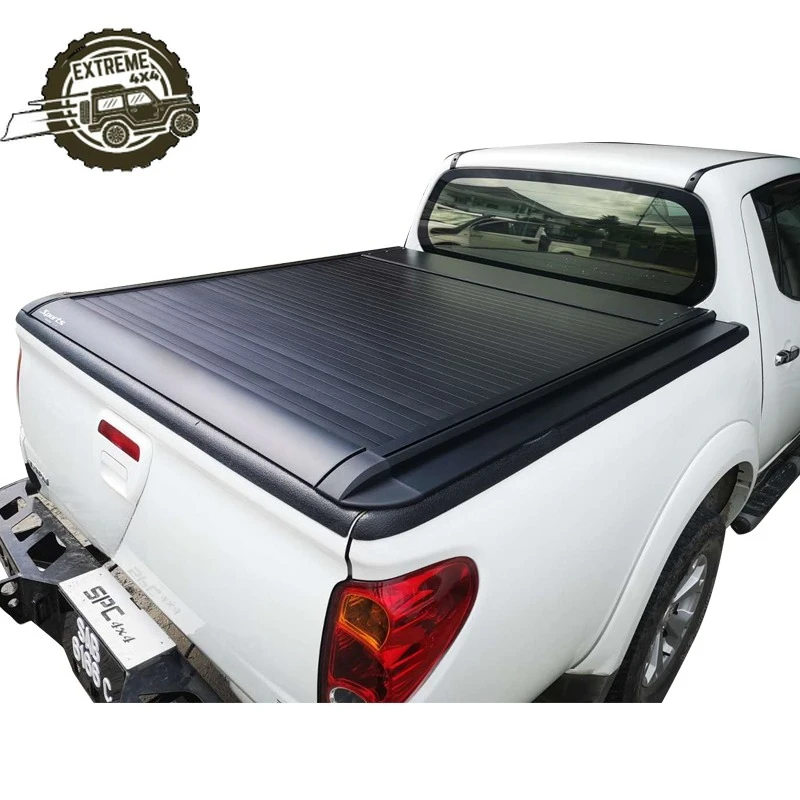 

Pickup Truck Bed Cover Retractable Roller Lid Shutter Retractable Roll up Lock Bed Cover for ISUZU Pickup Truck