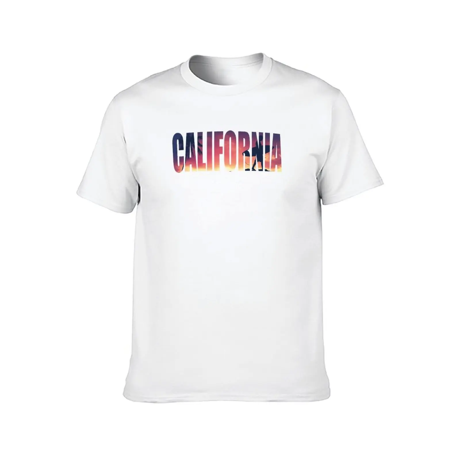 Vintage Filtered California Postcard T-Shirt tops cute clothes quick-drying mens big and tall t shirts