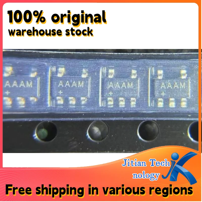 100% original inventory 10PCS MAX823REUK+T logo AAAM SOT-23-5 Monitoring Circuit Reset Chip Channel direct sales