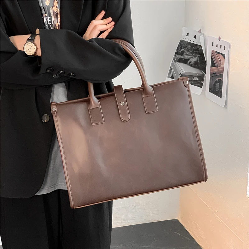luxury-vintage-men's-briefcase-bag-crazy-horse-pu-leather-executive-laptop-office-handbag-tote-business-document-shoulder-bag