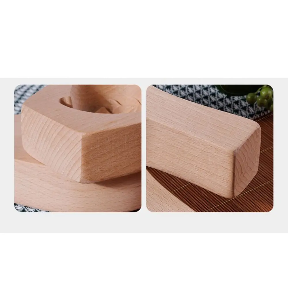

Premium Solid Wood Wood Baozi Mold Deepening Non-stick Steamed Bread Mold Manual Sturdy Steamed Stuffed Bun Tool Moon Cake