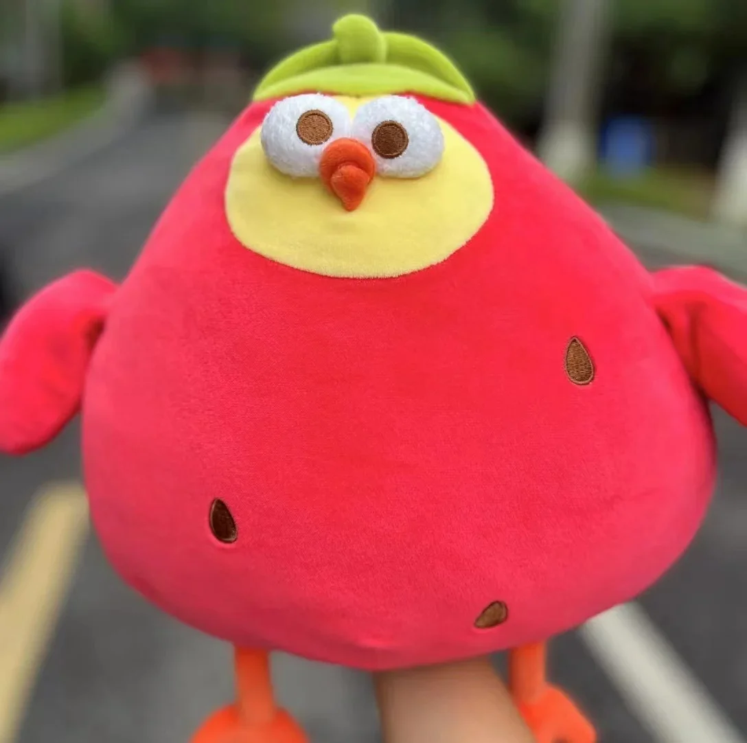 

Hot Creative Cartoon Watermelon Chicken Plush Dolls Stuffed Toys Soft Fruit Chicken Pillow Sofa Cushion Decor Kids Funny Gifts