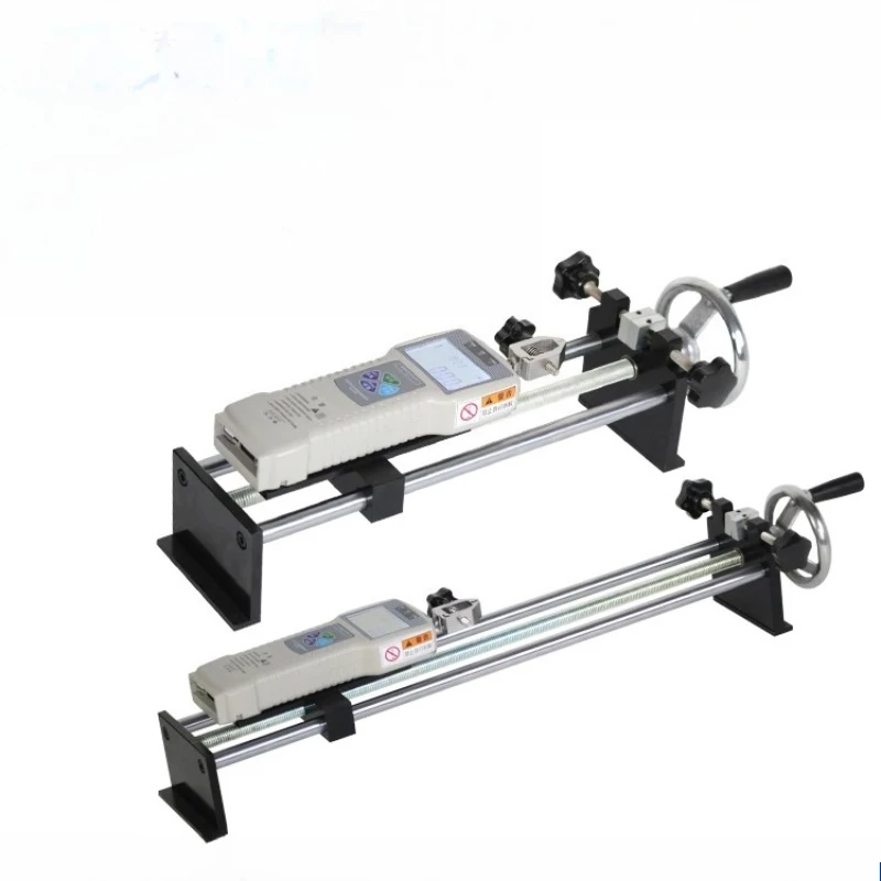 

Push-pull force meter testing machine Terminal pulling force tester Spring pressure gauge Horizontal hand-cranked rack
