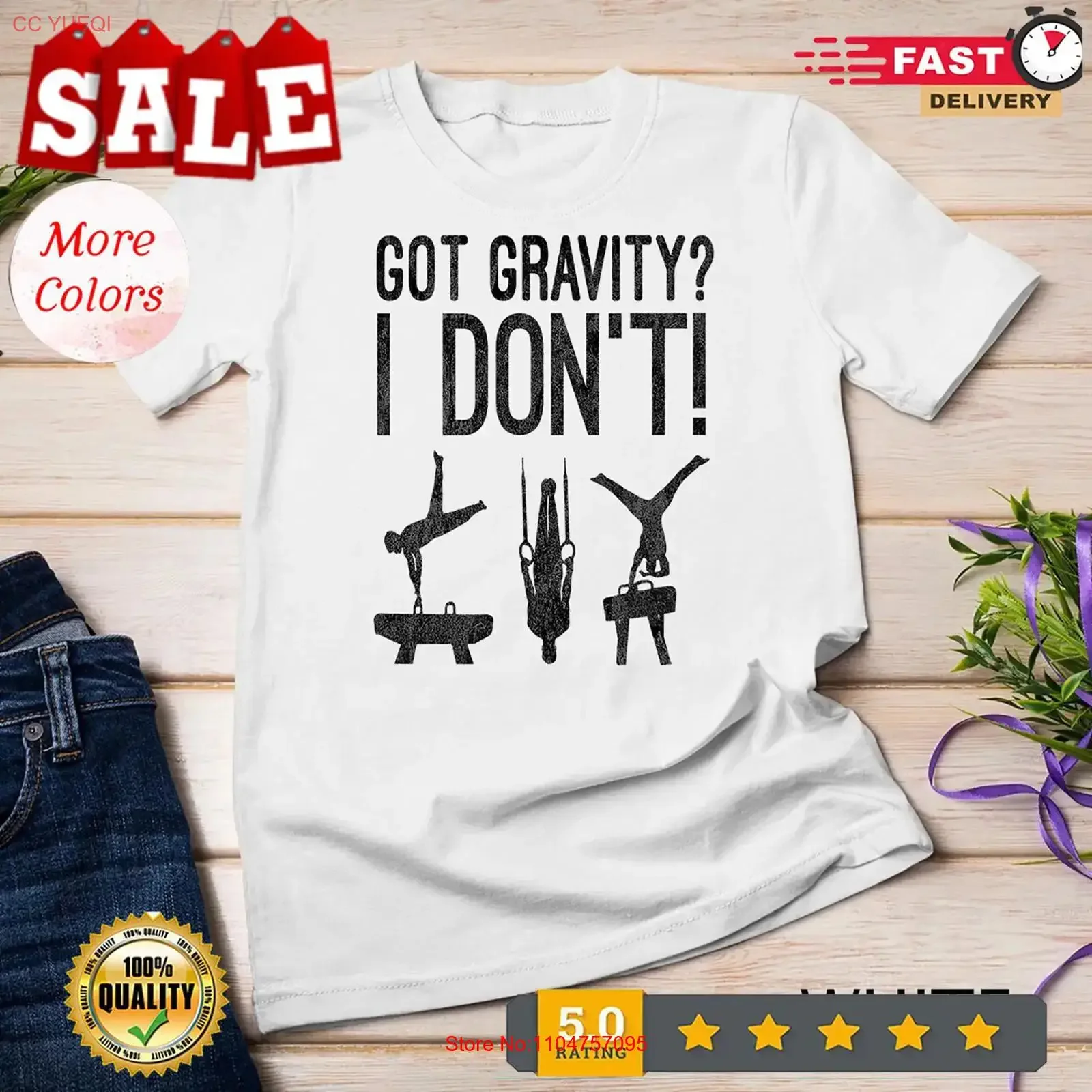 Male Gymnast Artistic Gymnastics Pommel Horse Ring Premium T shirt vintage Washed Casual fashion Stylish Comfortable Slightly