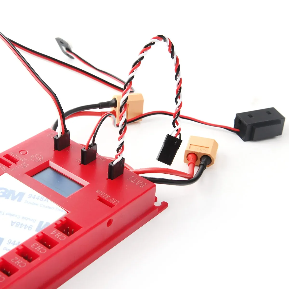 Mini power DP Pro 4.8-9.7V Servo Servo Section Board w/Wire & Electronic Switch For RC Model Plane