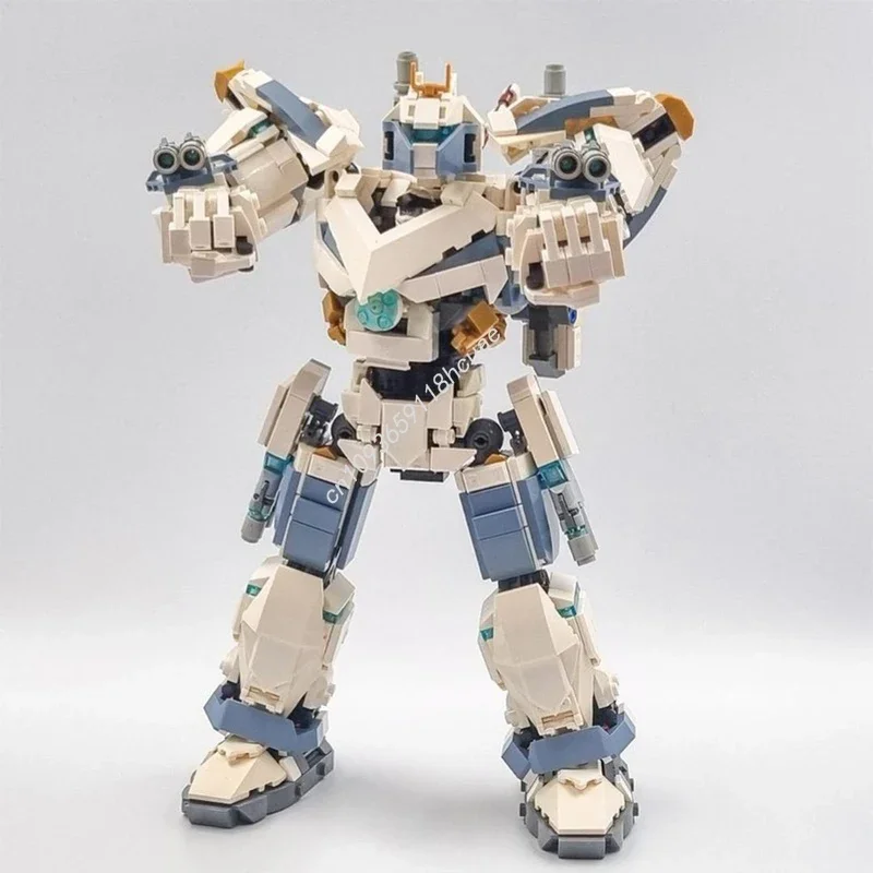 

Набор для сборки механического доспеха Zanees' Titan Mech (961 деталь), развивающий конструктор для любителей мехов, рождественский подарок