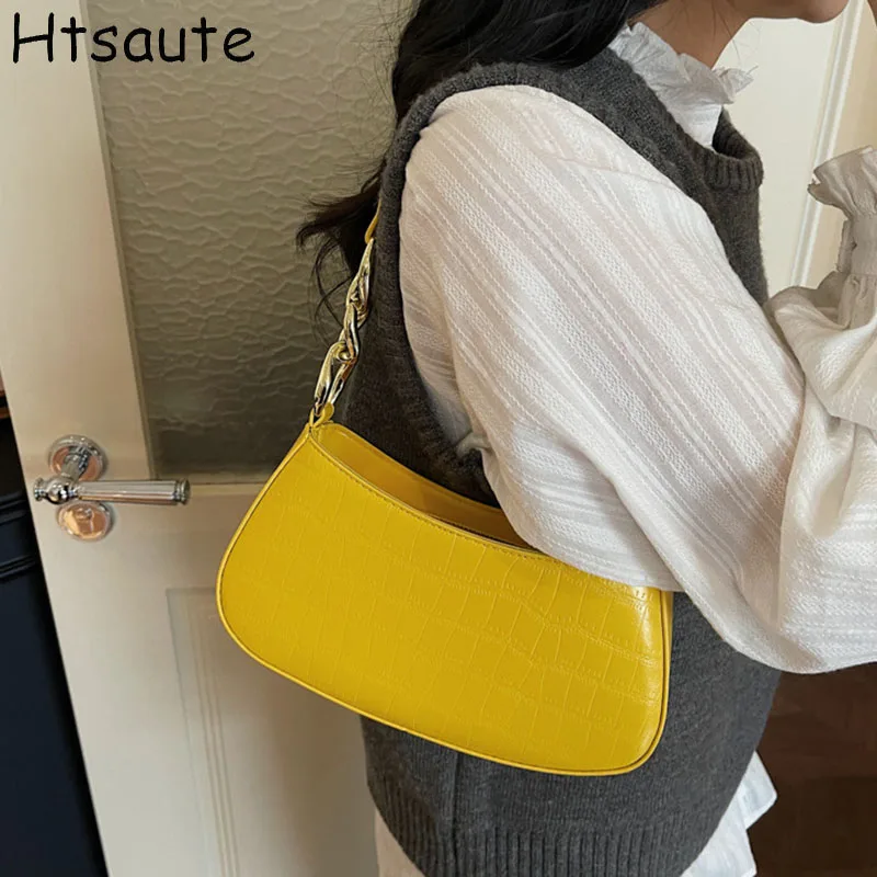 

Women Vintage Korean Style Single Shoulder Bags Simple Underarm Crossbody/Handbag, Women's Handbag, Underarm Bag, Crossbody Bags