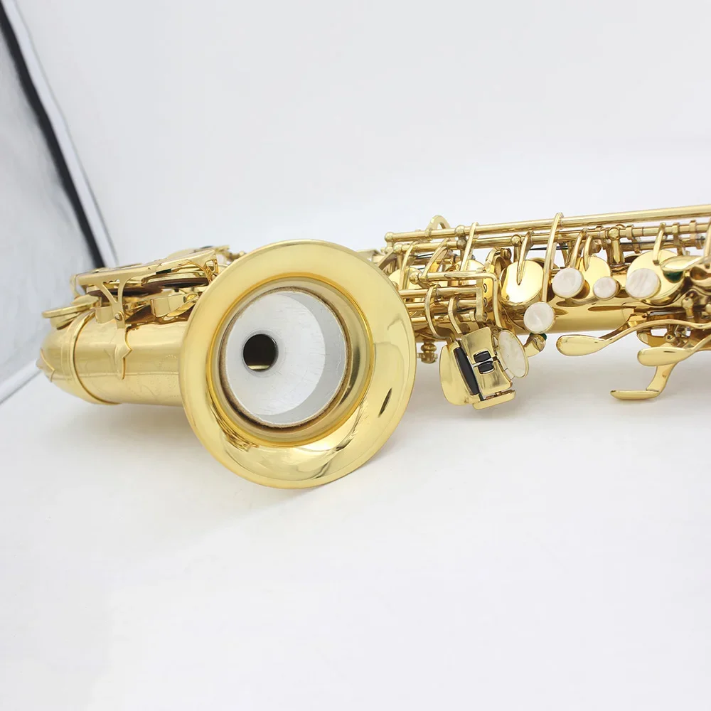 Saxophone Silencer Aluminium Alloy Weakphone For Alto Tenor Soprano Saxophone Silver Woodwind Musical Instrument Accessory