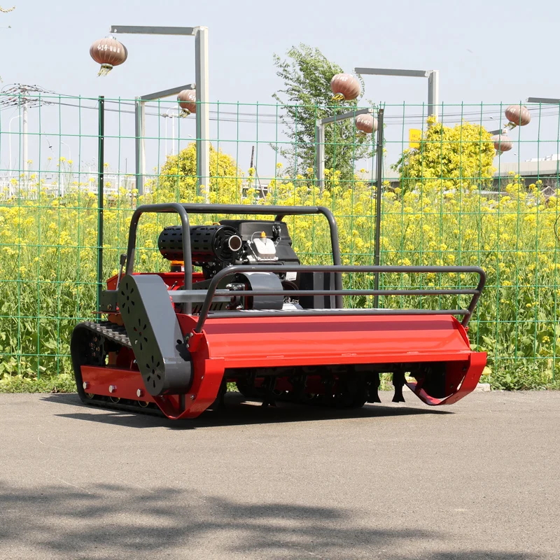 Wireless remote control, power lawn mower, hob mower robot, all-terrain garden agricultural use