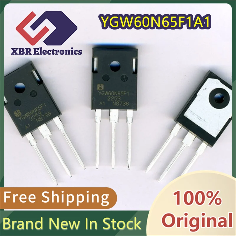 

(5/50 pieces) YGW60N65F1A1 YGW60N65F1 650V 60A TO-247 Welding Machine IGBT Transistor Brand New Authentic Free Shipping