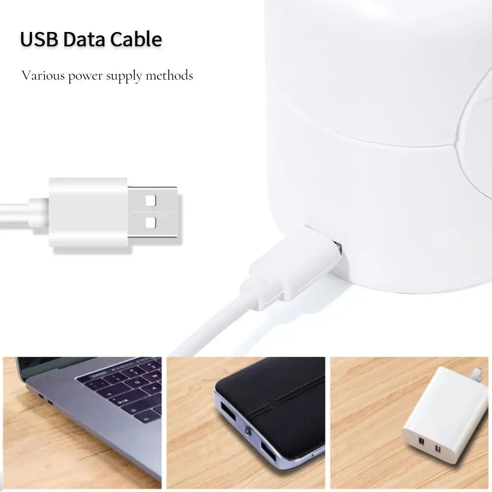 مصباح LED صغير للأشعة فوق البنفسجية للأظافر ، مجفف طلاء الأظافر ، معدات أدوات مانيكير ، كابل USB ، 3 مصابيح ليد ، 16 واط