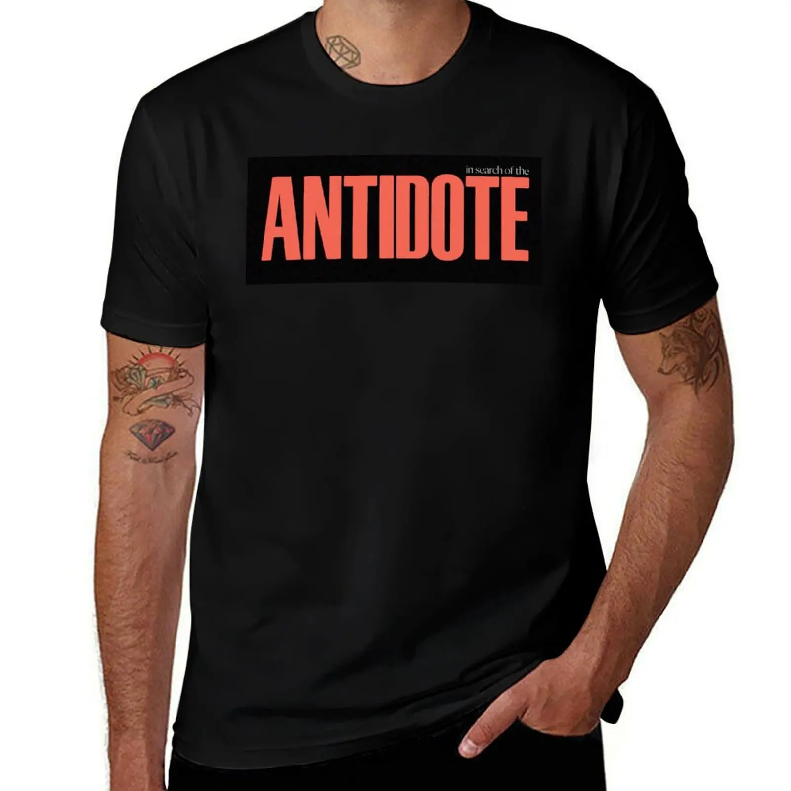 Fletcher Antidote T-Shirt custom t shirt graphic shirts hippie clothes vintage graphic tee t shirt men 100℅ cotton