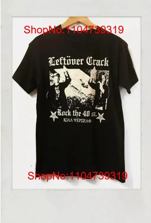 NEW Leftover Crack T Shirt vintage Washed graphic fashion Unisex Slightly Soft Top For Everyday Wear Versatile Stylish