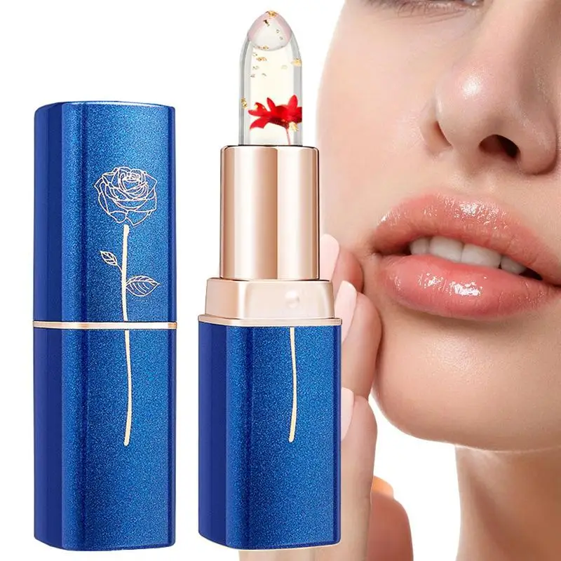 Lápiz labial que cambia de Color, bálsamo labial mágico hidratante de larga duración, sensible a la temperatura, maquillaje antiadherente que cambia de Color para mujer