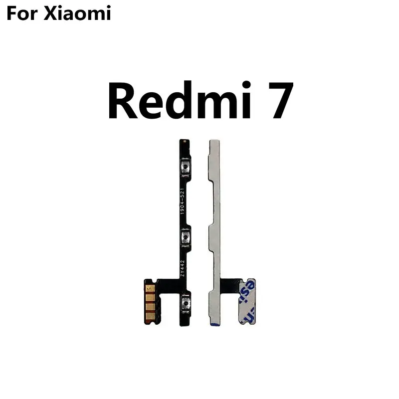 New Power on/off & volume up/down buttons flex cable Replacement for Xiaomi Redmi 7 7A 8 8A 9 9A Redmi Note 7 8 9 Pro