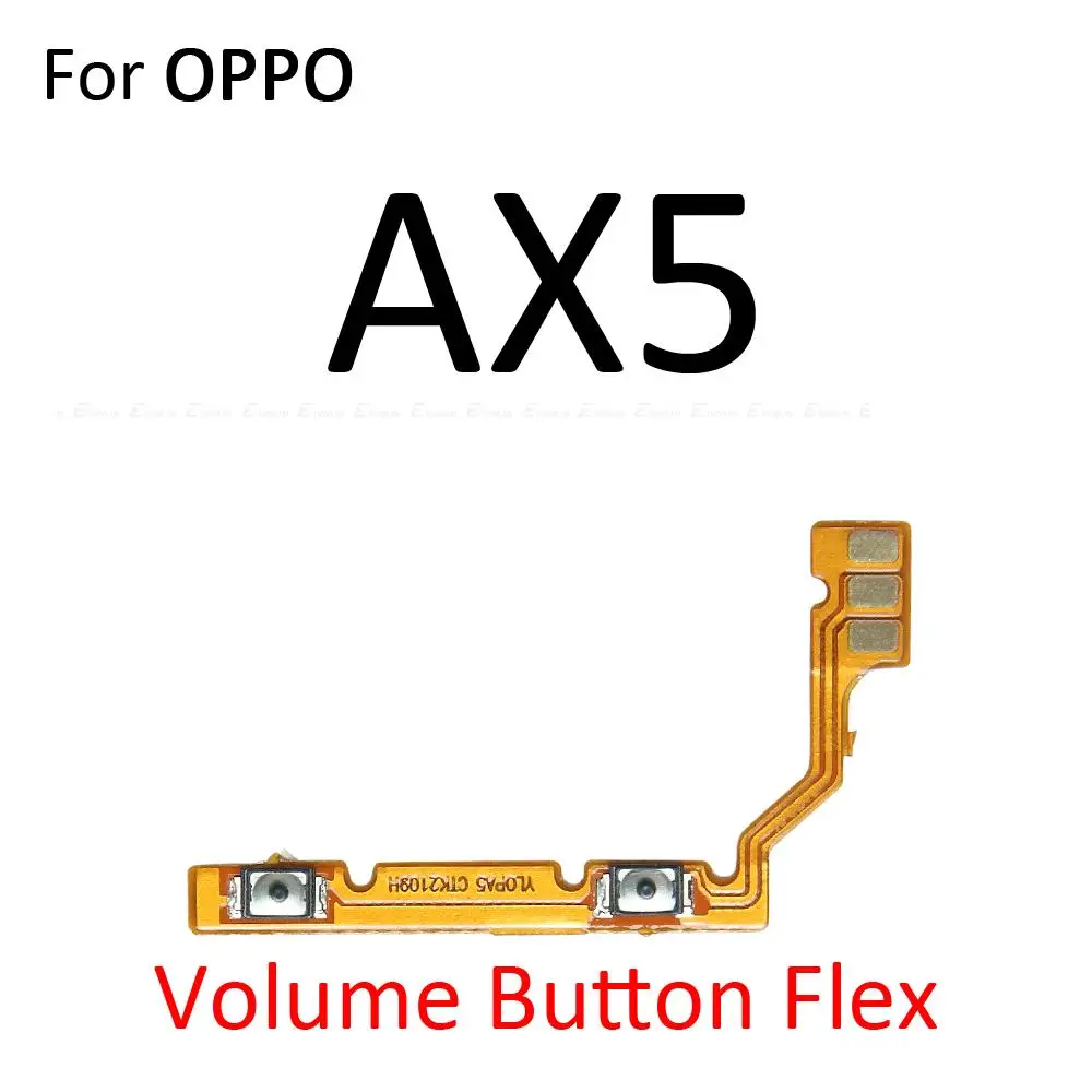 تشغيل إيقاف كتم التبديل مفتاح التحكم حجم زر الكابلات المرنة ل ممن لهم A1 برو 5G A3 A3s AX5s AX5 A5s #3