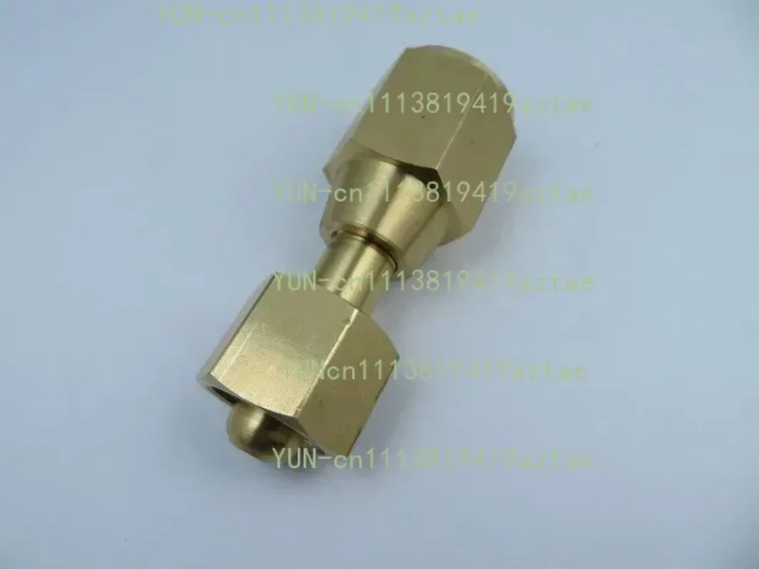 CGA540 Recessed Port To G5/8 Female Thread Adapter Double Female G5/8 Swivel Gas Cylinder Regulator Converter Fitting Parts