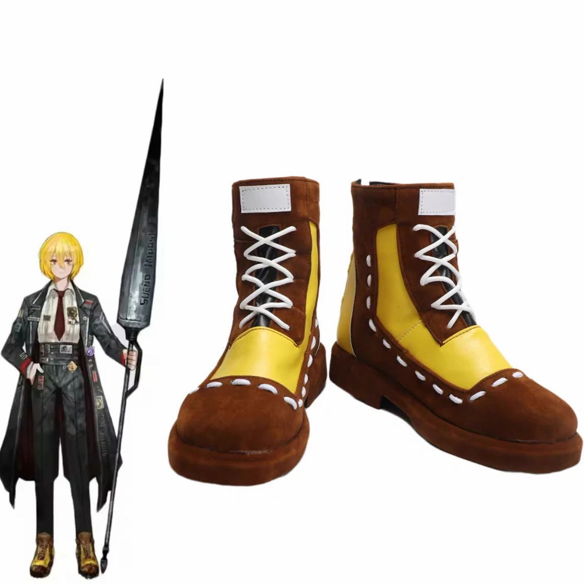 

Limbus Company Don Quixote Cosplay Shoes Boots Custom Made for Unisex