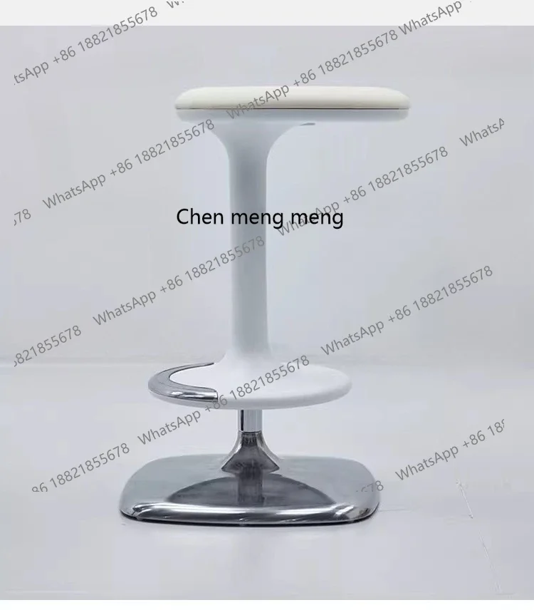 X Minimalist, Bar Stool Modern Simple Rotatable Household High Chair Island Dining Bar Chair
