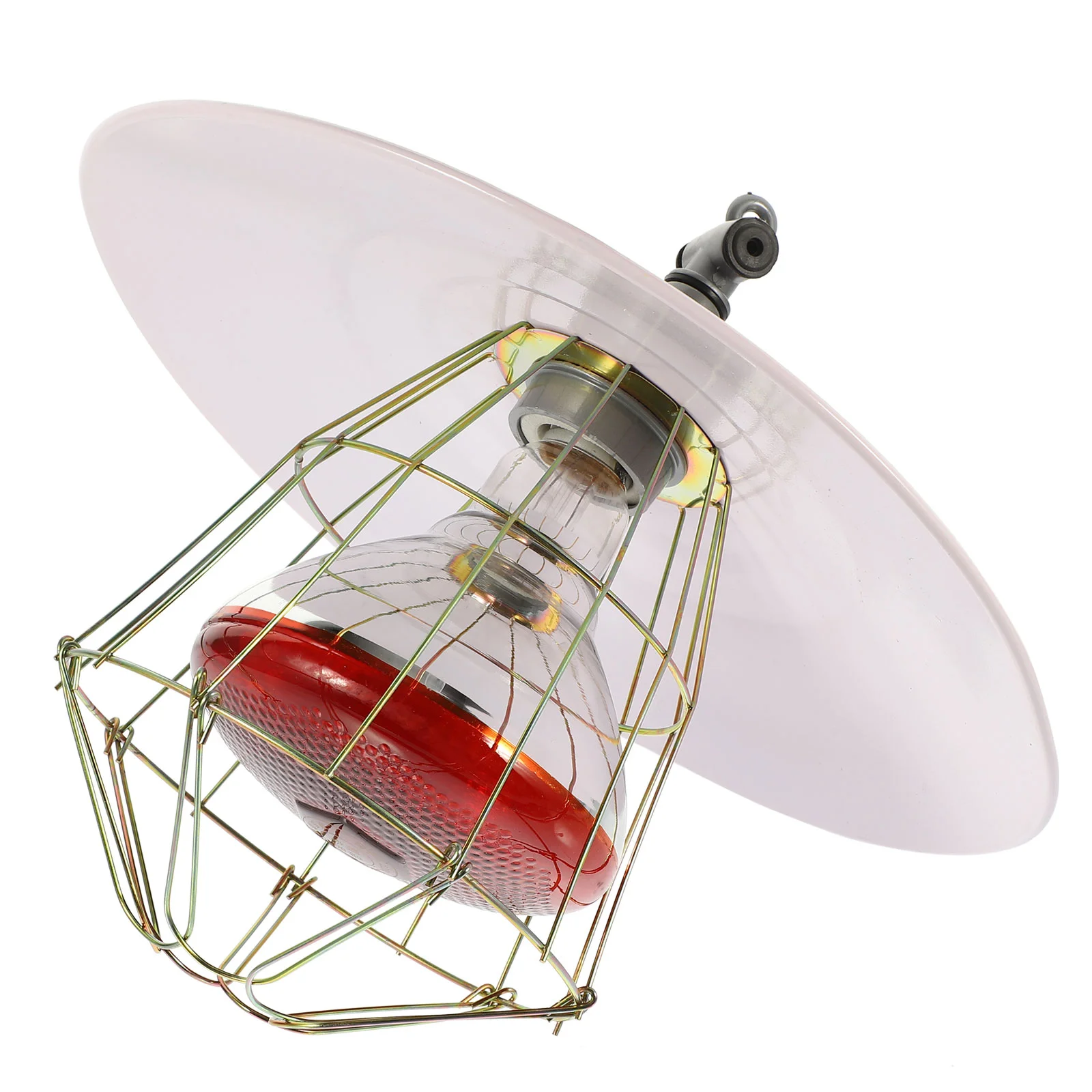 

Heat Lamp Set Anti-scald Heating Cage Light Accessories Aluminum Durable Pet Metal