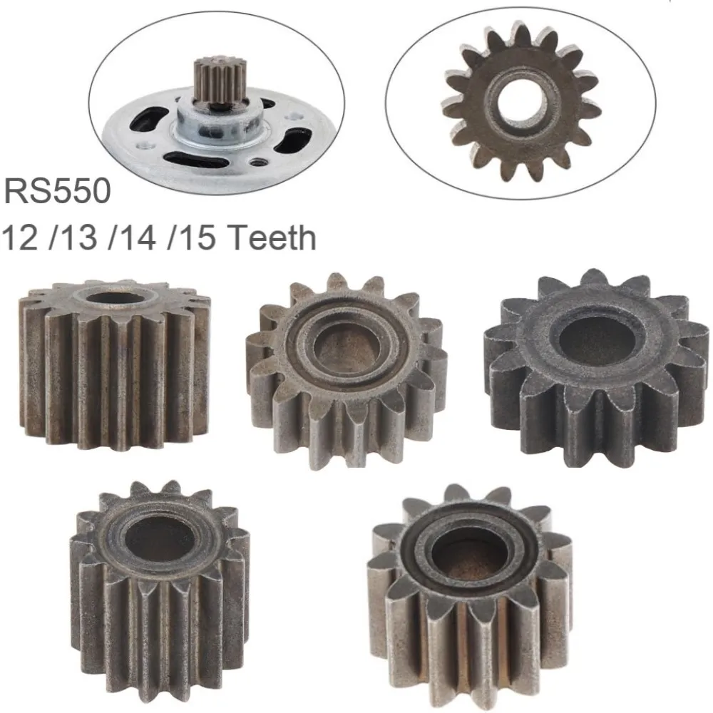 

Motor Gear 12 /13 /14 /15 Teeth Replaceable Motor Gear for RS550 10.8V / 12V / 14.4V / 16.8V / 18V / 21V DC Motor