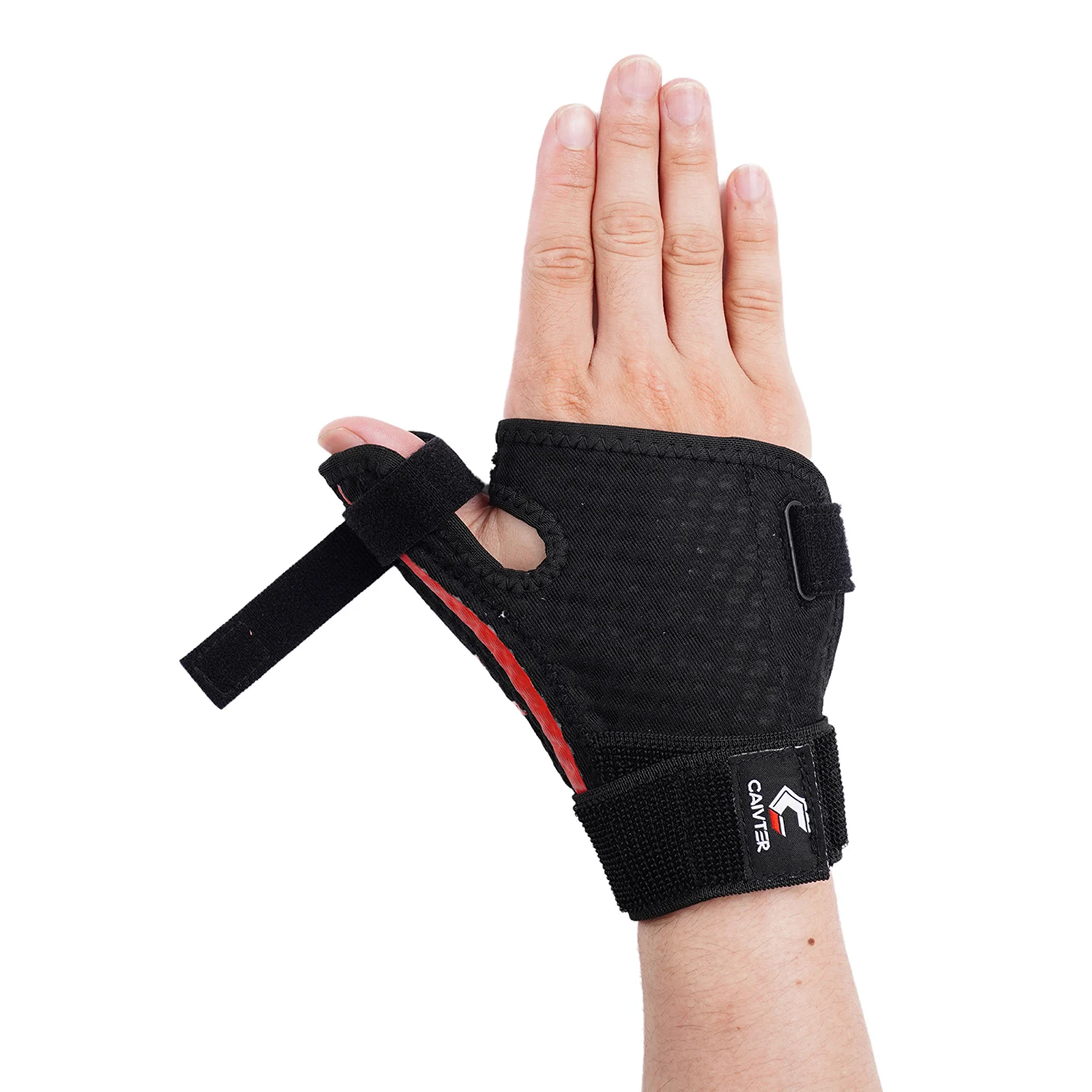 Men Women Wrist Thumb Support Brace Adjustable Hook-and-loop Fastener Spica Splint Stabilizer for Arthritis Tendonitis Relief