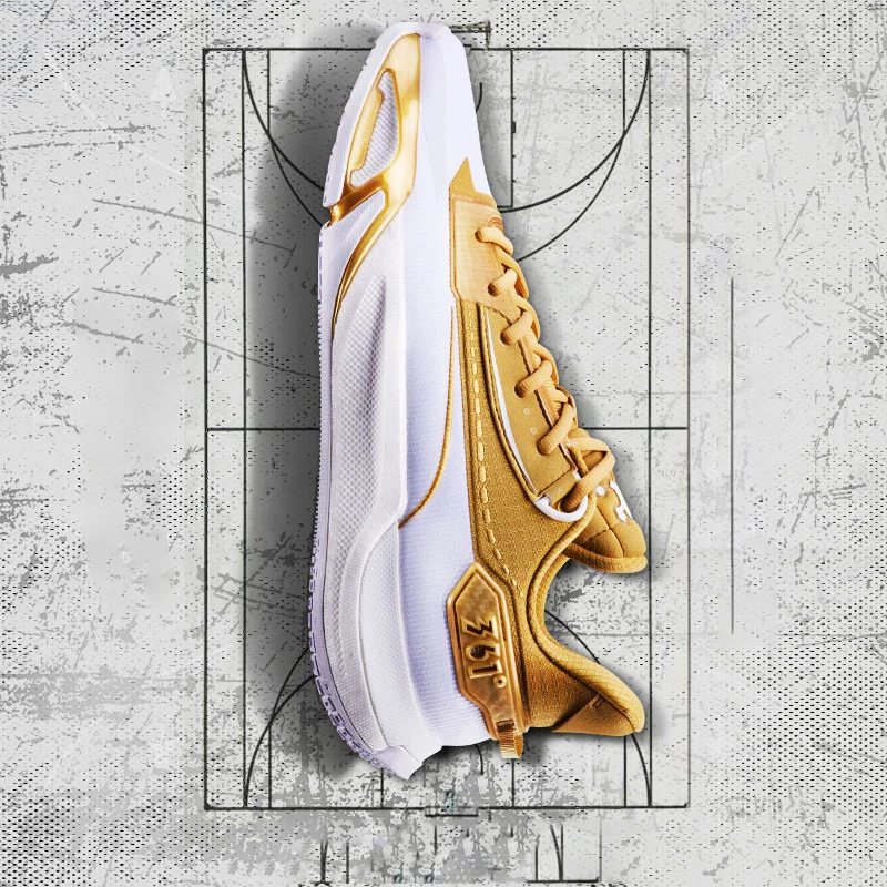 361 Degrees Genesis Men\'s Basketball Shoes Profssional Training Light Breathable Wear-resistant Non-slip Male Sneakers 672511111