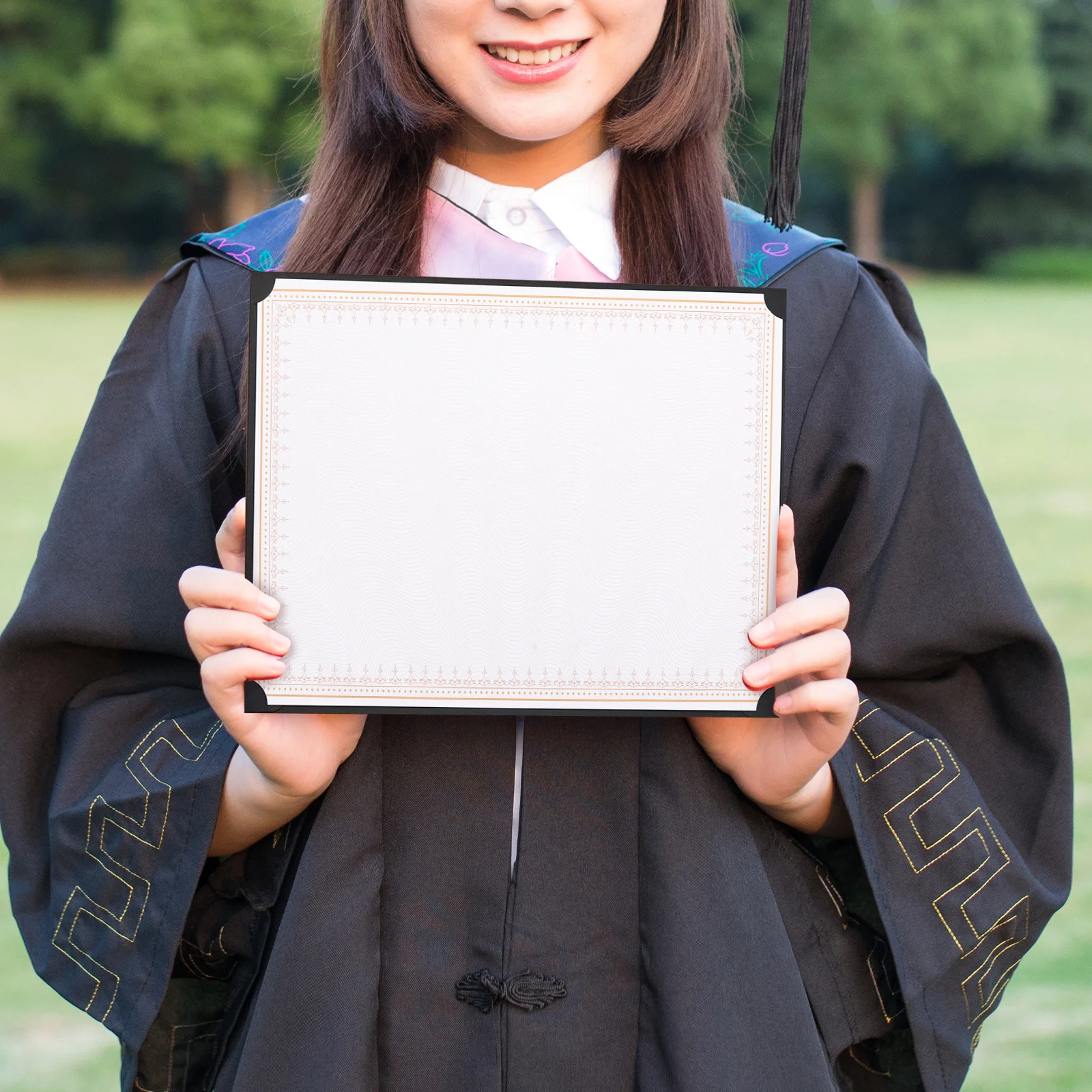 10 قطعة ورق شهادة الدبلوم قابل للطباعة فارغ A4 للجوائز الأكاديمية التعرف على الشرف اللوازم المكتبية المدرسية #6