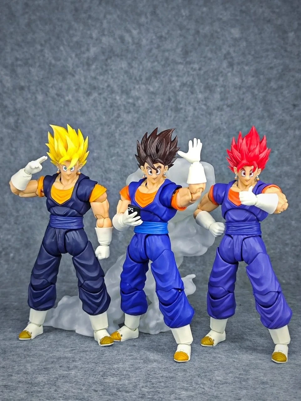 

OC Toys Dragon Ball SHF Super Saiyan SSJ Vegetto Son Goku Vegeta 3,0, фигурка тела