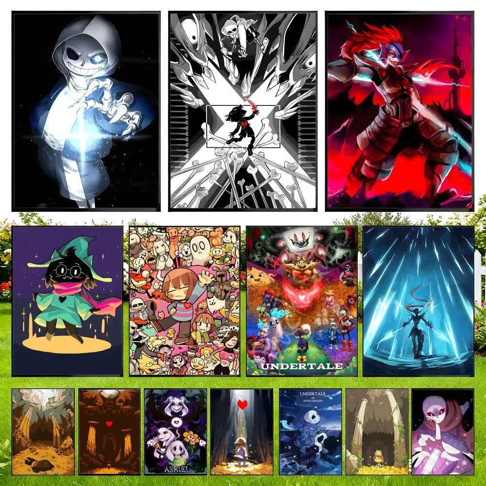 Undertale HD Easy Home Makeover Cozy Space Addition Living Room Centerpiece 1PC Bare Wall Upgrade Poster