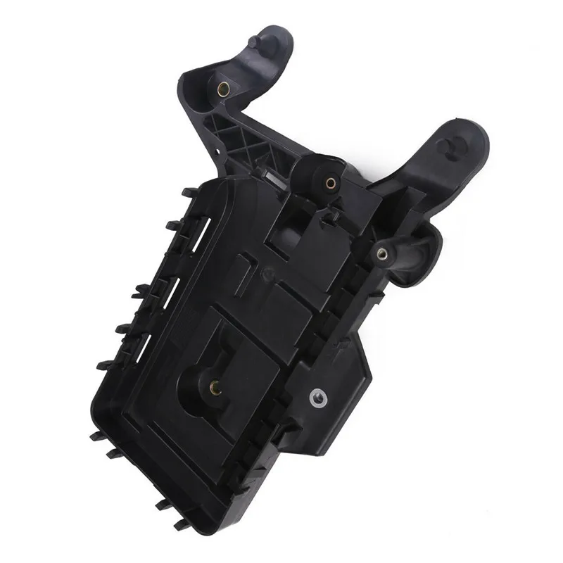 black Auto Battery Tray Mount Bracket Base Battery Bracket for VW Golf GTI Jetta MK5 MK6 Tiguan EOS Passat B6 Audi 1KD915333