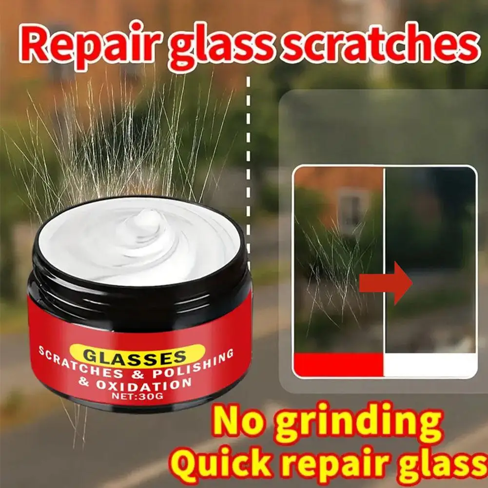 1/2/3Pcs Car Windshield Scratch Repair Wax Universal Lens Polishing Wax Deep Repair For Paint Surface Windshield Repair Too Z6E9