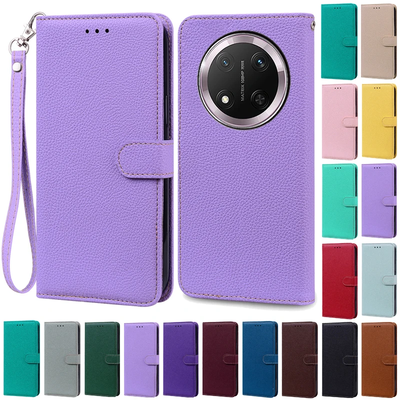 

Hot For Honor Magic 7 Lite Case Wallet Leather Flip Cover For Honor Magic7 Lite 5G Case Phone Coque For Honor Magic 7 Lite Case