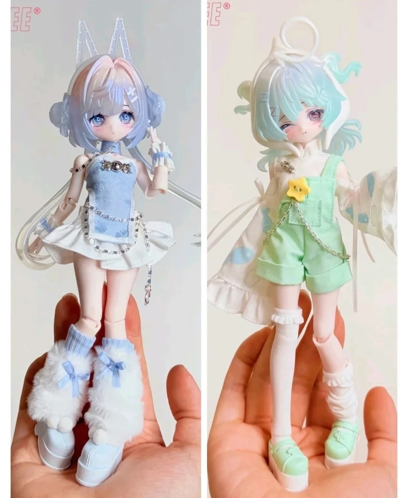 

Genuine Come4free Minty V3 Bjd Blind Box 1/8 Scale Movable Human-Shaped Doll Model One-Eighth Scale BJD Doll Collection Toys
