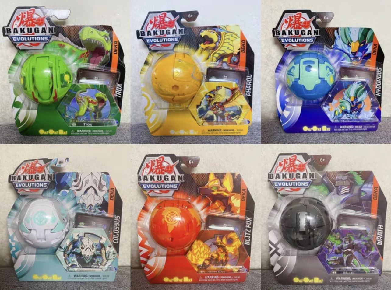 

Authentic Jumbo Bakugan Evolutions Deka Series - Large Transforming Ball Toys, Perfect as Children's Gifts
