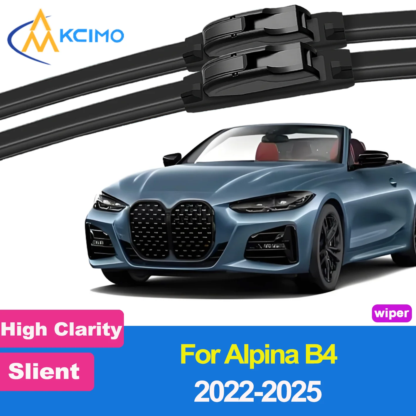

2PCS New Front Windshield Wiper Blade for Alpina B4 G26 2022-2025 Front Windshield Auto Wipers Blade Accessories 2025 2024 2023