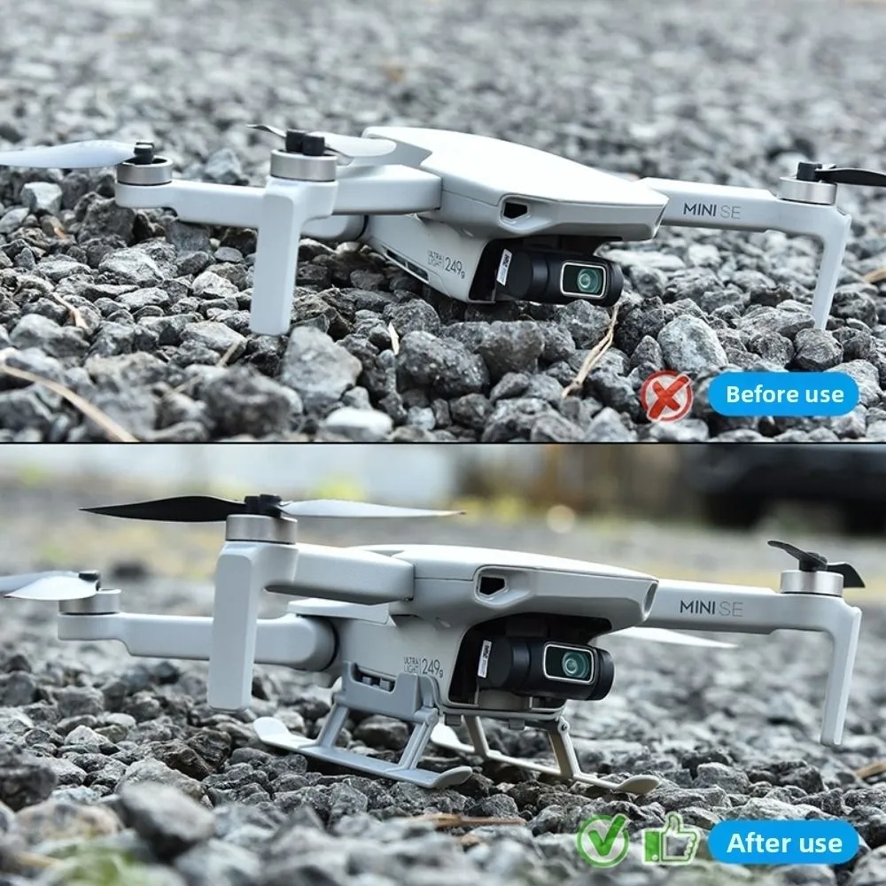 신형 미니 2SE 랜딩 기어 그레이 127*75mm 확장 다리 높이 증가 부품 액세서리 DJI 미니 2/미니 4K/미니 SE용