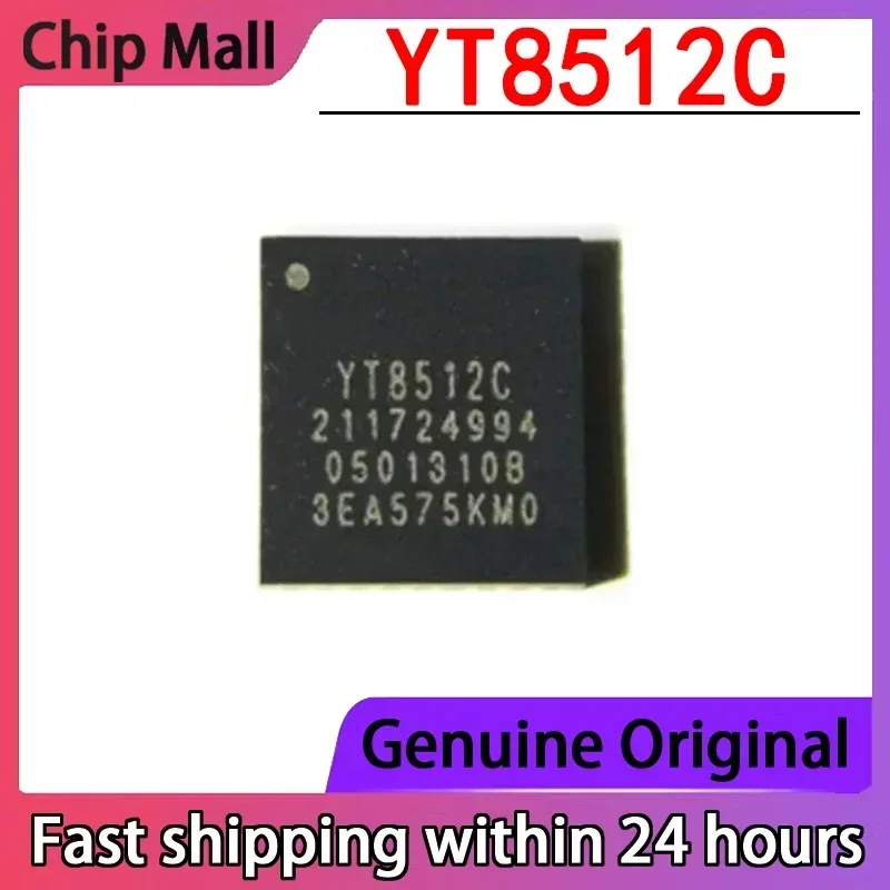 

1 шт. новый чип YT8512C QFN32 Ethernet-контроллер чип оригинальный и в наличии