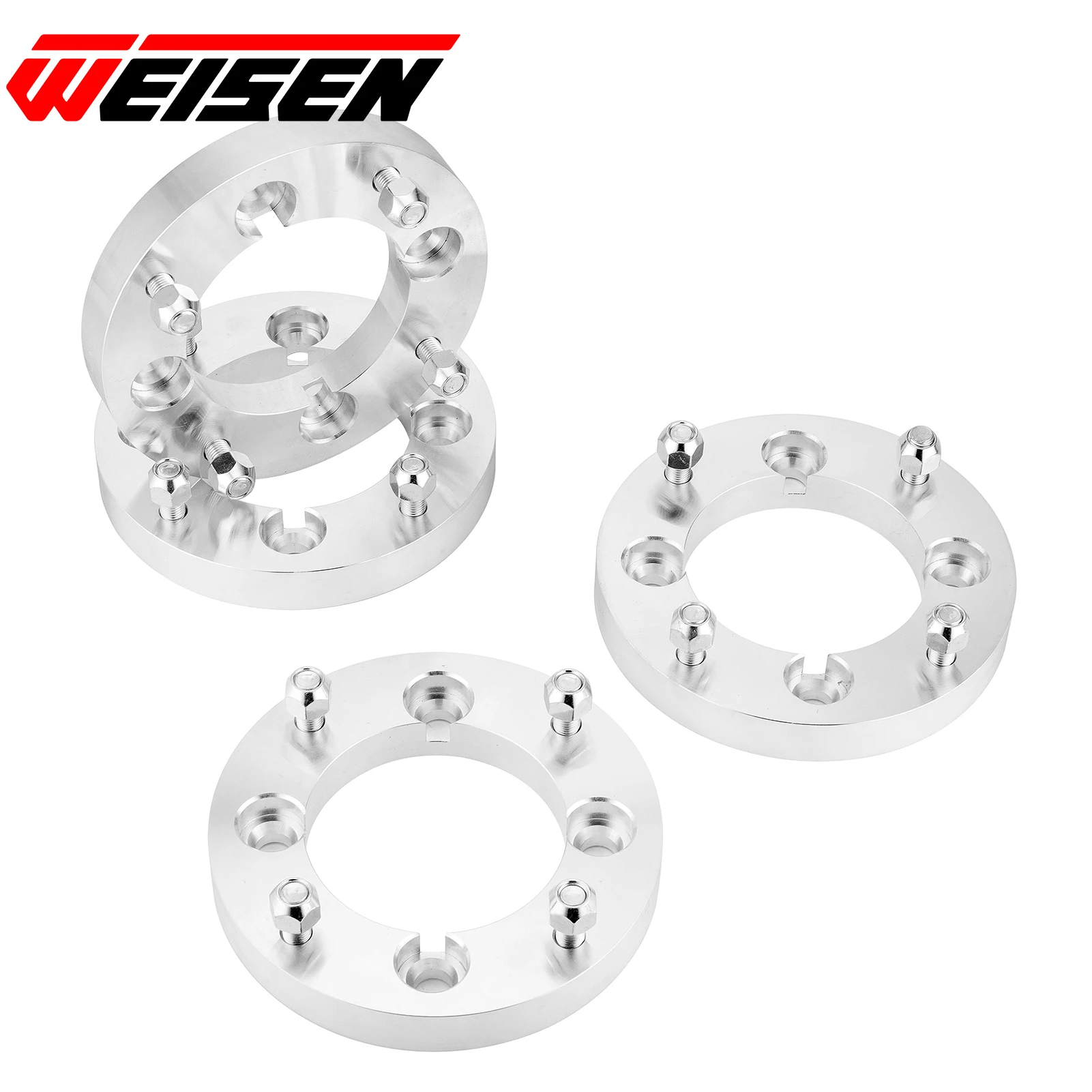 

4pcs UTV ATV 1" Wheel Spacer Adapter 4x137 To 4x156 for Can Am Maverick 1000 Commander Defender Outlander Renegade Kawasaki Mule