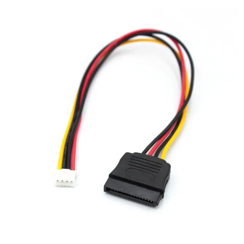 ITX Power Cord SATA15P Female To Small 4PIN Female PH2.0mm Pitch To SATA Female Sata Power Cord 35cm