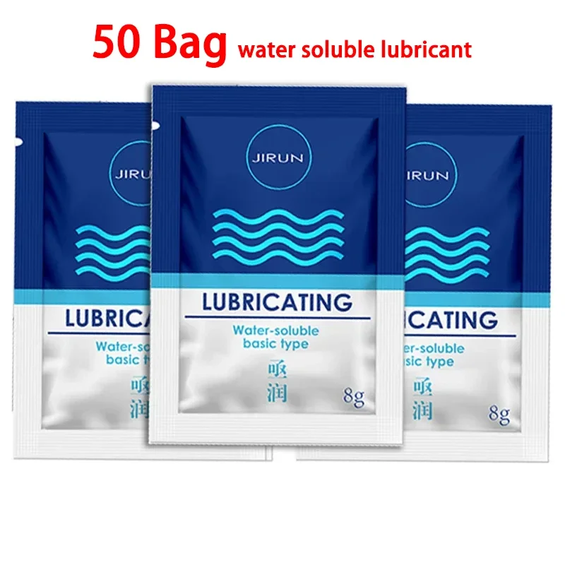 

50bag Water Based Lube for Session Sex Lubricant Lubricants Lubricante Exciter for Women Anal Lubrication Gel Intimate Lubricant