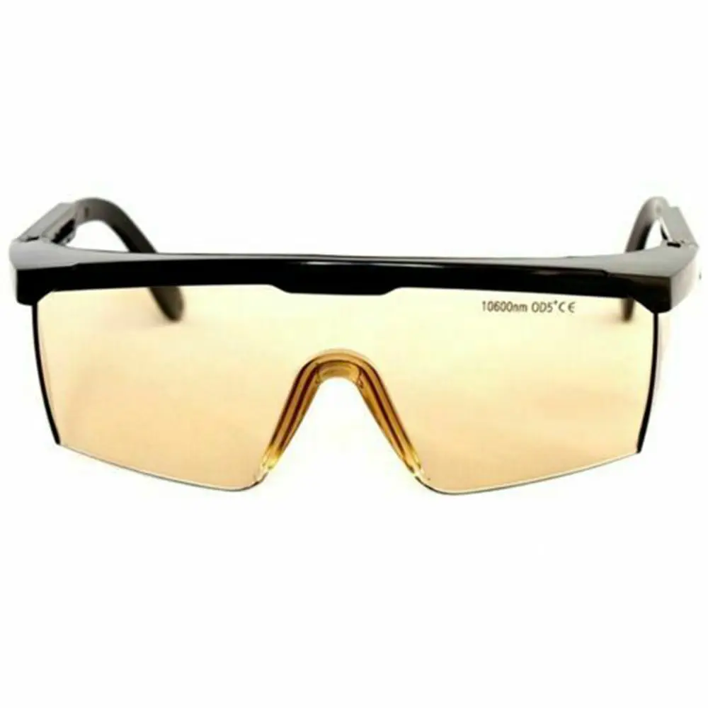 10600nm Laser Protection Goggles 10.6um CO2 CE Safety Glasses OD5+ With Box