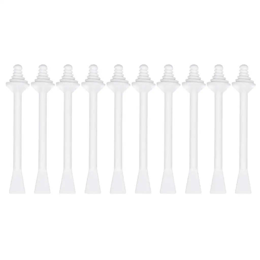 Double Sided Nose Hair Removal Sticks Facial Wax Applicator Pp Plastic Hair Remover for Eyebrows and Nostrils