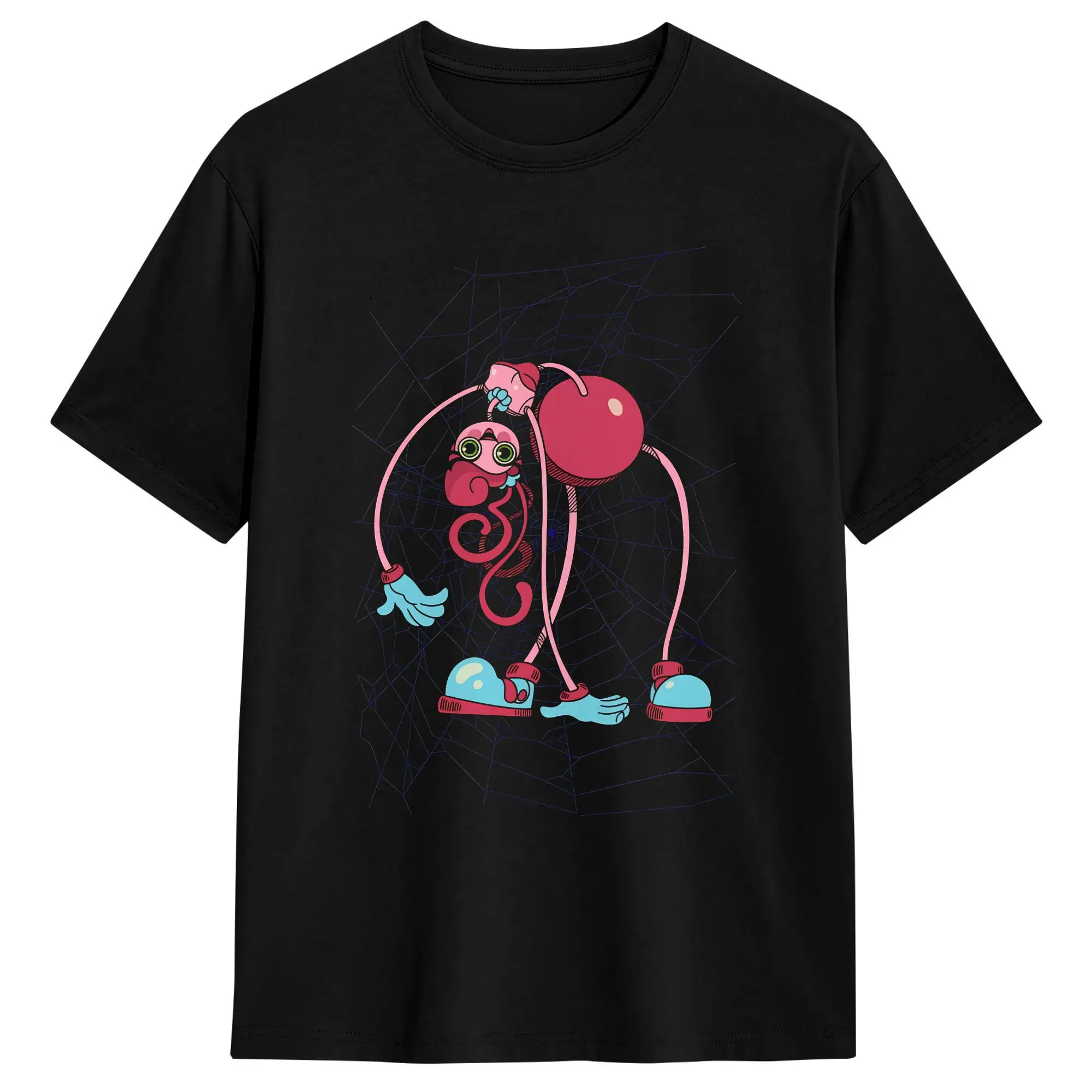 Camiseta Mommy Long Legs, camisetas de Hip Hop de manga corta, camiseta divertida Y2K, camisetas de algodón de verano de talla grande