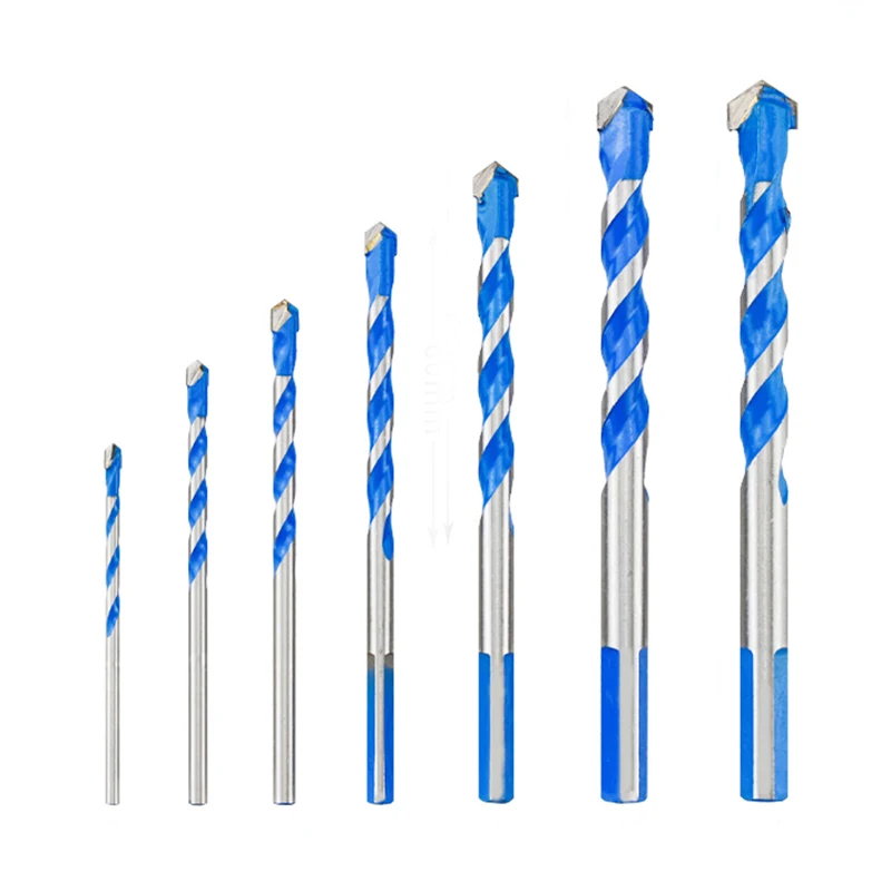 8PCS/SET Drill Bits For Drilling Glass Tiles Walls Concrete Metal etc.3-12mm Metal Drilling Drill Bit Set Drilling Tools