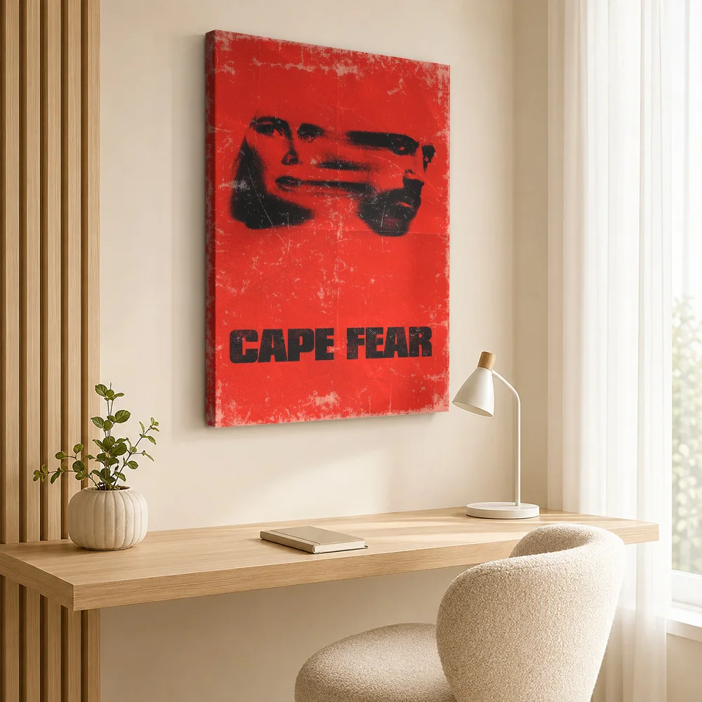 Cape Fear Movie Canvas Print Poster Personalized Vintage Movie Wall Art for Living Room Home Theater Decor Gift for Collectors