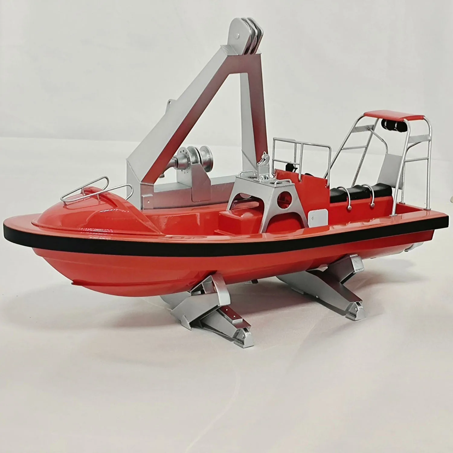 1/18 RC Ships 38cm Brushless Motor Remote Control Lifeboat Brushless ESC Jet Pump Version RC Schiffe Model Ship Toy