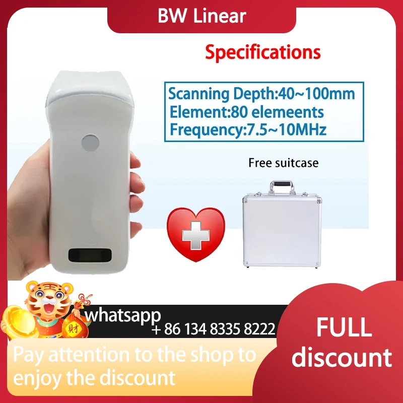 Free DHL Delivers Fast Shipping Wireless Ultrasound Probe Scanner Portable Machine WIFI Ultrasound Scanner Machine