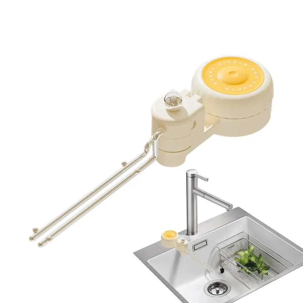 Suction Cup Kitchen Sink Filter Rack Creative Rotatable Garbage Drain Net Shelf Strong Load-bearing Anti-Clogging